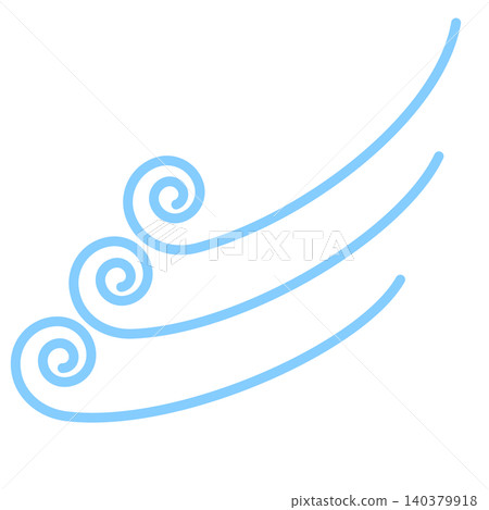 Wind illustration Wind illustration 140379918