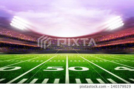 American football stadium American football stadium 140379929