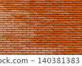 Orange Bricks Wall 140381383