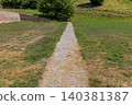 Straight Path in Park 140381387