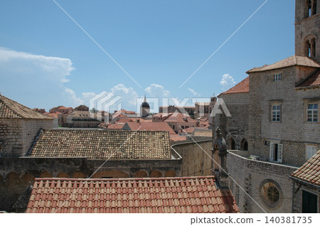 Historic Roofs and Buildings of Dubrovnik Old Town Historic Roofs and Buildings of Dubrovnik Old Town 140381735
