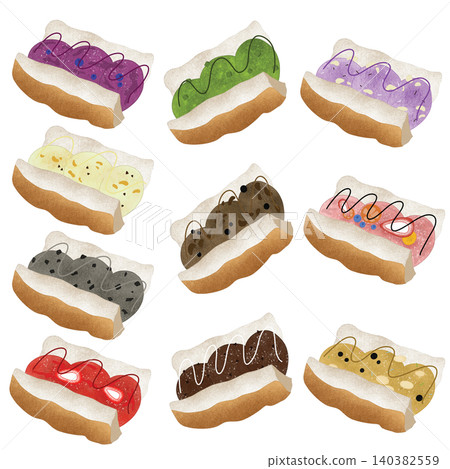 ice cream sandwich clipart 140382559
