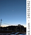 The sky after sunset 140382982