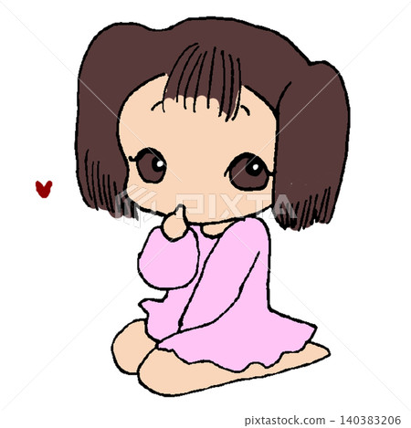 一個早熟的小女孩 一個早熟的小女孩 140383206