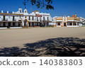 Desolate Street with Brotherhood Houses in El Rocio Spain Desolate Street with Brotherhood Houses in El Rocio Spain 140383803