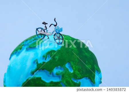 World bicycle day. Bicycle promoting global ecological sustainability and eco-friendly transport World bicycle day. Bicycle promoting global ecological sustainability and eco-friendly transport 140383872