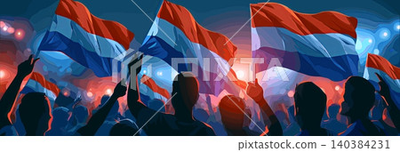 Paraguay football banner. Paraguay national soccer or football background, wallpaper, background, poster. Fans of the national team. Paraguay football banner. Paraguay national soccer or football background, wallpaper, background, poster. Fans of the national team. 140384231