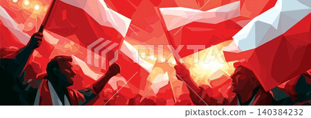 Poland football banner. Poland national soccer or football background, wallpaper, background, poster. Fans of the national team. Poland football banner. Poland national soccer or football background, wallpaper, background, poster. Fans of the national team. 140384232