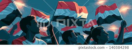 Egypt football banner. Egypt national soccer or football background, wallpaper, background, poster. Fans of the national team. Egypt football banner. Egypt national soccer or football background, wallpaper, background, poster. Fans of the national team. 140384298