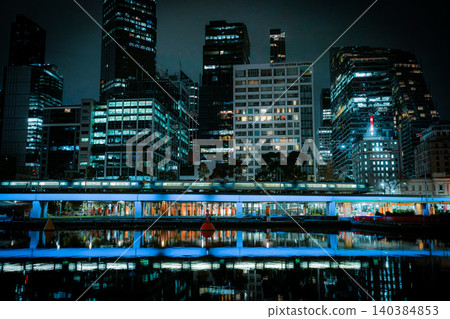 墨爾本市夜景 墨爾本市夜景 140384853