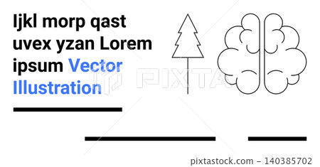 Creativity, education, innovation, environment, cognitive science, minimalist design. Abstract brain, tree and text on a clean background. Creativity and education visualization concepts Creativity, education, innovation, environment, cognitive science, minimalist design. Abstract brain, tree and text on a clean background. Creativity and education visualization concepts 140385702