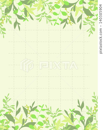 簡單的植物框架背景 簡單的植物框架背景 140385904