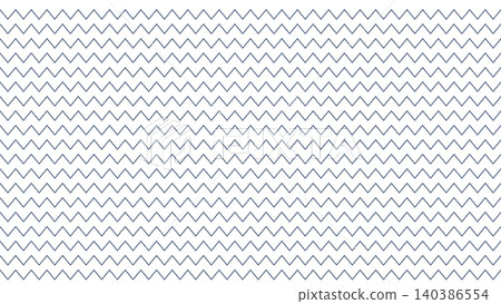 A Japanese modern background pattern in a navy blue zigzag design, reminiscent of a traditional Japanese hand towel (horizontal, transparent). 140386554