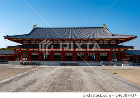 奈良縣奈良市西之京町藥師寺大講堂 140387434
