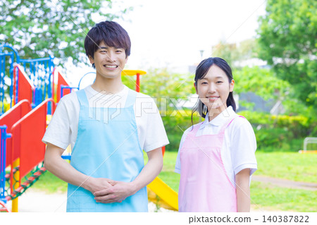 Nursery teacher portrait Nursery teacher portrait 140387822