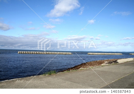 北海道稚內市諾薩普岬附近海岸線(攝於2014年8月) 北海道稚內市諾薩普岬附近海岸線(攝於2014年8月) 140387843