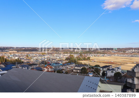 上越附近的街景（神奈川縣厚木市） 140387899