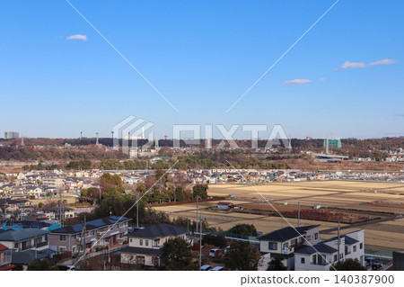 上越附近的街景(神奈川縣厚木市) 上越附近的街景(神奈川縣厚木市) 140387900