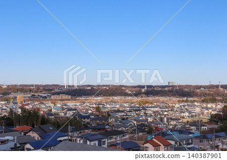 上越附近的街景(神奈川縣厚木市) 上越附近的街景(神奈川縣厚木市) 140387901
