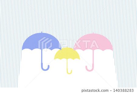 遮陽傘和雨 遮陽傘和雨 140388283