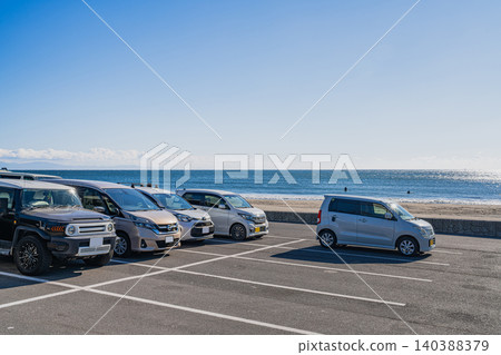 Scenery of Shizunami Beach in Makinohara City (Shizuoka Prefecture) Scenery of Shizunami Beach in Makinohara City (Shizuoka Prefecture) 140388379