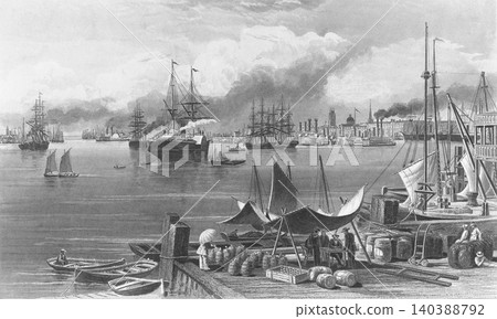 19th-century American landscape: New Orleans 19th-century American landscape: New Orleans 140388792