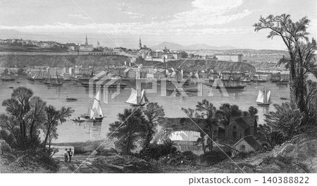 19th-century Canadian landscape: Quebec 19th-century Canadian landscape: Quebec 140388822