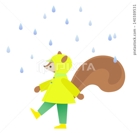 Rain and squirrels Rain and squirrels 140389531