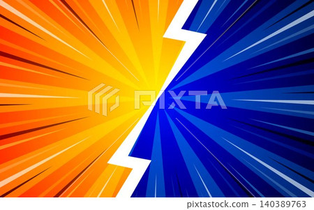Cartoon comic background fight versus comic book colorful competition poster with halftone elements. vector illustration eps 10. Cartoon comic background fight versus comic book colorful competition poster with halftone elements. vector illustration eps 10. 140389763