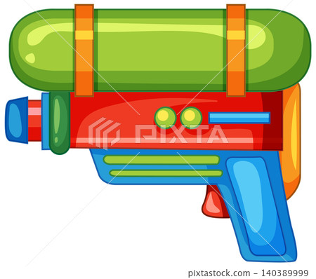 Colorful Plastic Water Gun Toy for Summer Festival Fun 140389999