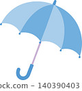 Cute umbrella vector illustration 140390403