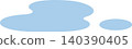 Cute puddle vector illustration 140390405