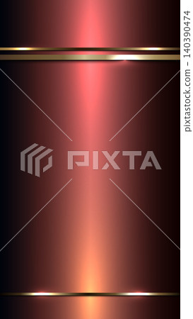 Luxury metallic background with elegant vertical gradient in rose gold and burgundy maroon colors featuring sleek polished gold borders and glowing light reflections Luxury metallic background with elegant vertical gradient in rose gold and burgundy maroon colors featuring sleek polished gold borders and glowing light reflections 140390474