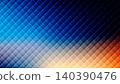 Abstract blue and orange tech background featuring a vibrant glowing grid pattern with a dramatic gradient transition, modern digital wallpapers and futuristic corporate graphic designs 140390476