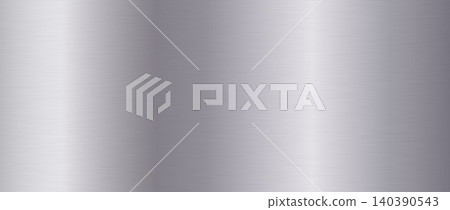 Silver metal foil background. Metallic grey gradient texture. Shiny brushed titan or aluminum sheet for label, plate, sign, tag. Stainless steel material surface wallpaper. Vector chrome backdrop Silver metal foil background. Metallic grey gradient texture. Shiny brushed titan or aluminum sheet for label, plate, sign, tag. Stainless steel material surface wallpaper. Vector chrome backdrop 140390543