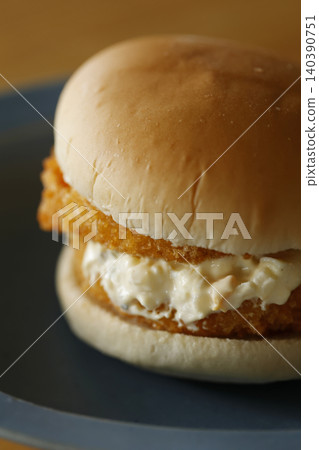 Shrimp Katsu Burger Shrimp Katsu Burger 140390751