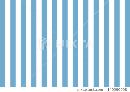 Blue and white curtain with vertical stripes 140390908