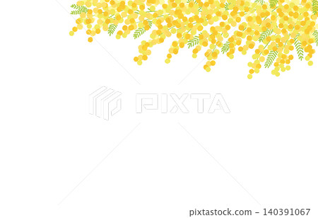 含羞草花框材料 含羞草花框材料 140391067
