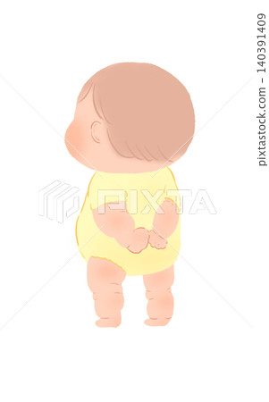 Standing baby Standing baby 140391409