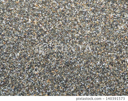 Close up texture of coarse beach sand mixture background seamless pattern Close up texture of coarse beach sand mixture background seamless pattern 140391573