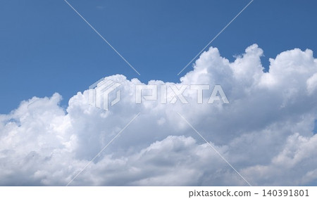 Summer blue sky and white clouds Summer blue sky and white clouds 140391801