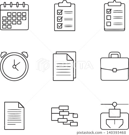 bussiness icon pack 140393468