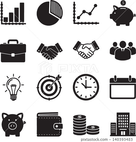 bussiness icon pack bussiness icon pack 140393483