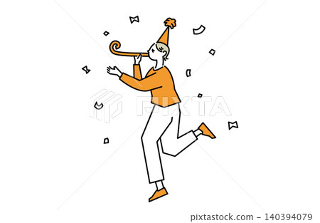 Women celebrating at a festival Women celebrating at a festival 140394079