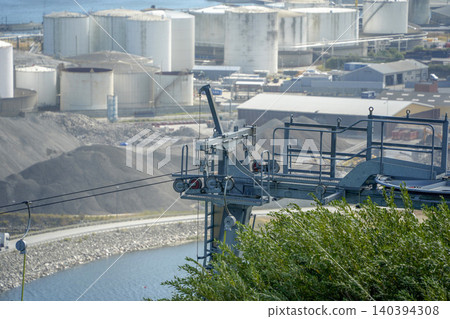 Panorama from Copenhagen Denmark CopenHill innovative waste to energy power plant It perfectly merges urban recreation with green energy 140394308