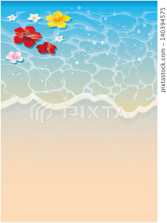 熱帶海洋背景 140394575