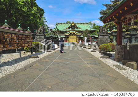 April 25 2026 Ueno Toshogu Shrine Stone Path With Lanterns April 25 2026 Ueno Toshogu Shrine Stone Path With Lanterns 140394706