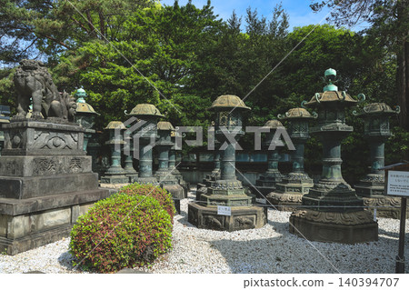 April 25 2026 Ueno Toshogu Shrine Pathway With Stone Lanterns April 25 2026 Ueno Toshogu Shrine Pathway With Stone Lanterns 140394707