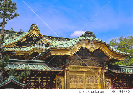 April 25 2026 Ueno Toshogu Shrine Golden Main Hall Architecture April 25 2026 Ueno Toshogu Shrine Golden Main Hall Architecture 140394720