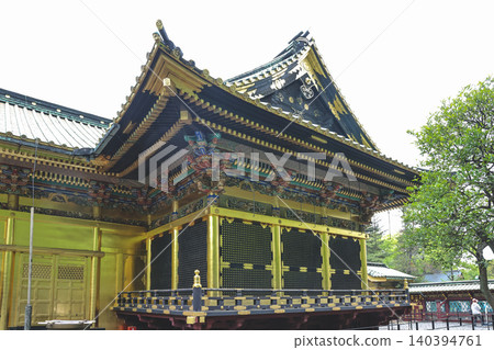 April 25 2026 Ueno Toshogu Shrine Ornate Golden Hall Exterior April 25 2026 Ueno Toshogu Shrine Ornate Golden Hall Exterior 140394761